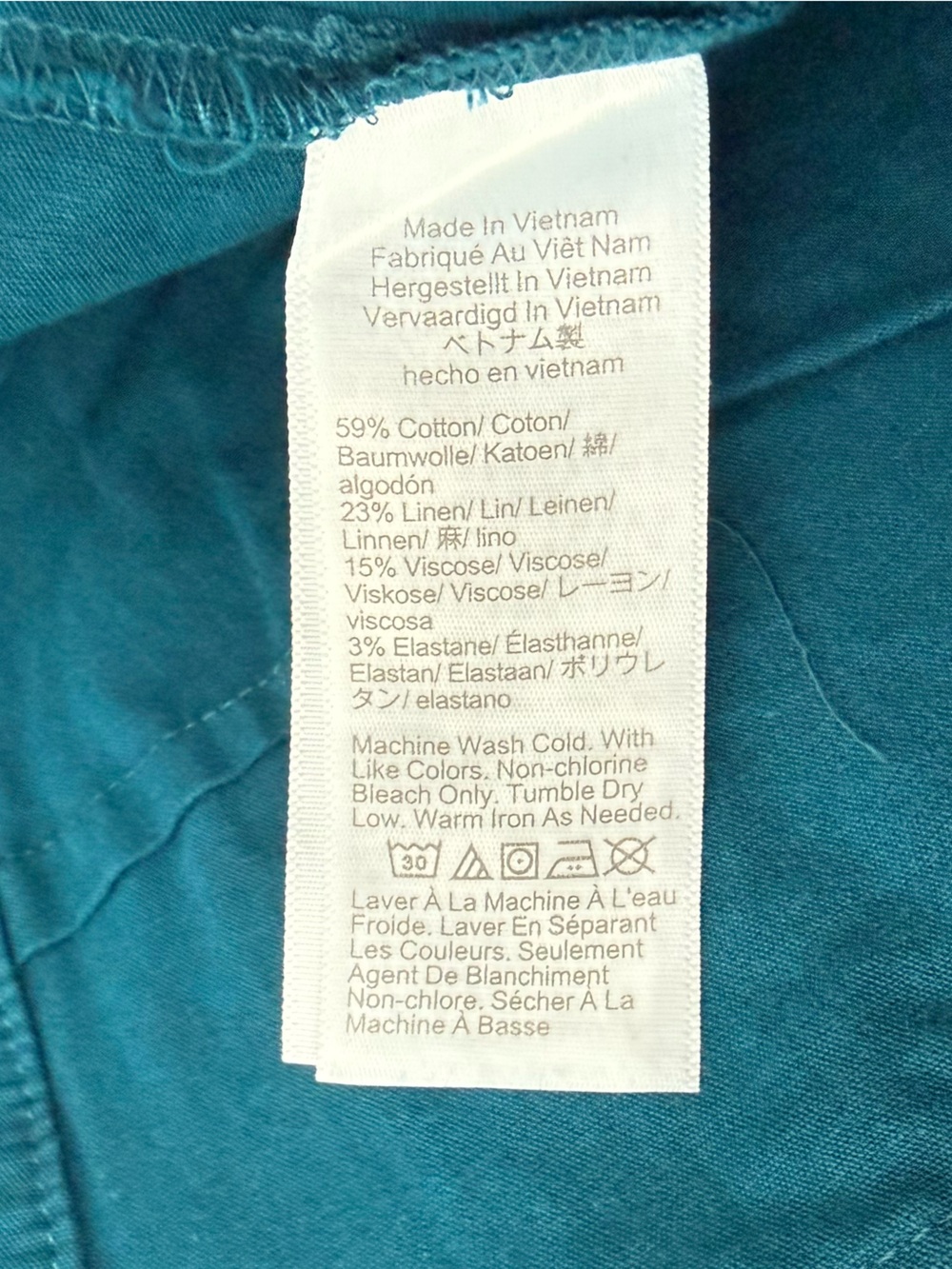 NWT J. Crew Lizzie Wide Leg Pocket Pants Size 33T - Picture 6 of 6